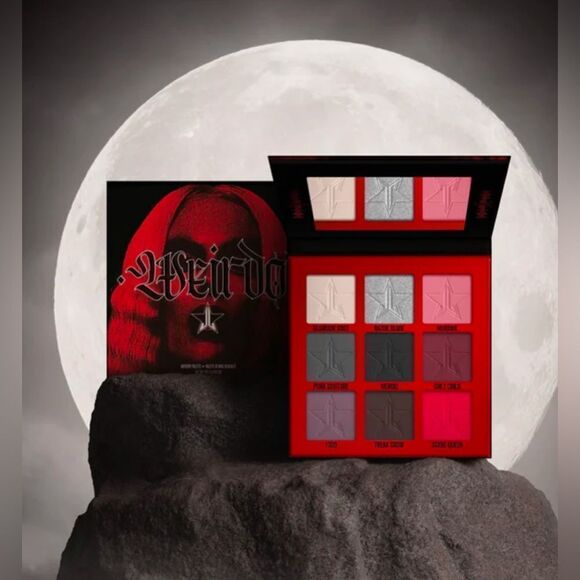 NIB Jeffree Star Mini Weirdo Eyeshadow Pallet & Supreme Gloss - No Apologies - Picture 6 of 15